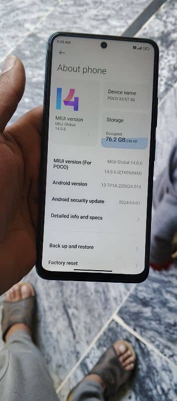 Xiaomi Redmi Poco x3 gt 5g mobile 256Gb 0