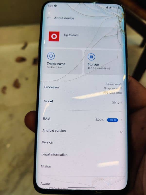 OnePlus 7 pro 8/128 4
