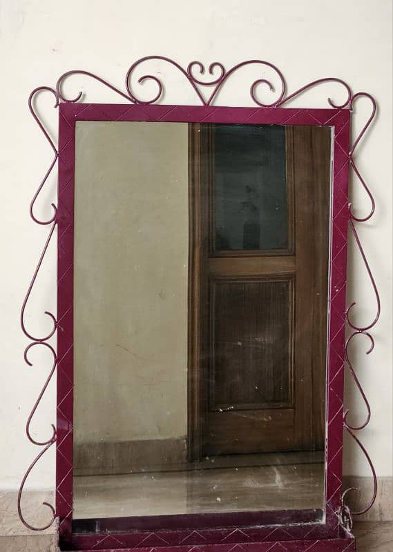 Iron frame mirror 2