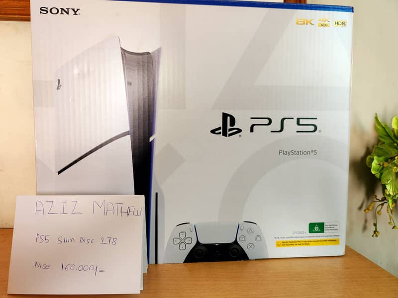 PS 5 Slim Disc Edition 1TB New 0