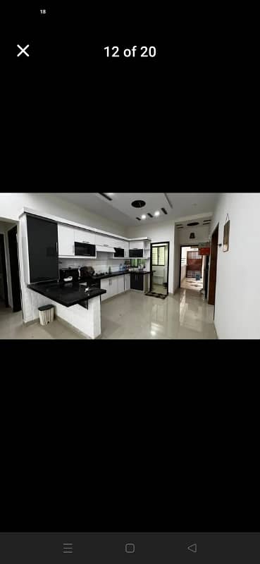 Sanober Twin Tower Brand New Luxuries Flat 3 Beds DD West Open In Gulistan e Jauhar 3