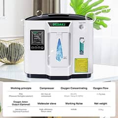 DEDAKJ Portable Oxygen Concentrator for Home Concentration