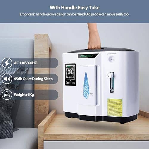 DEDAKJ Portable Oxygen Concentrator for Home Concentration 3