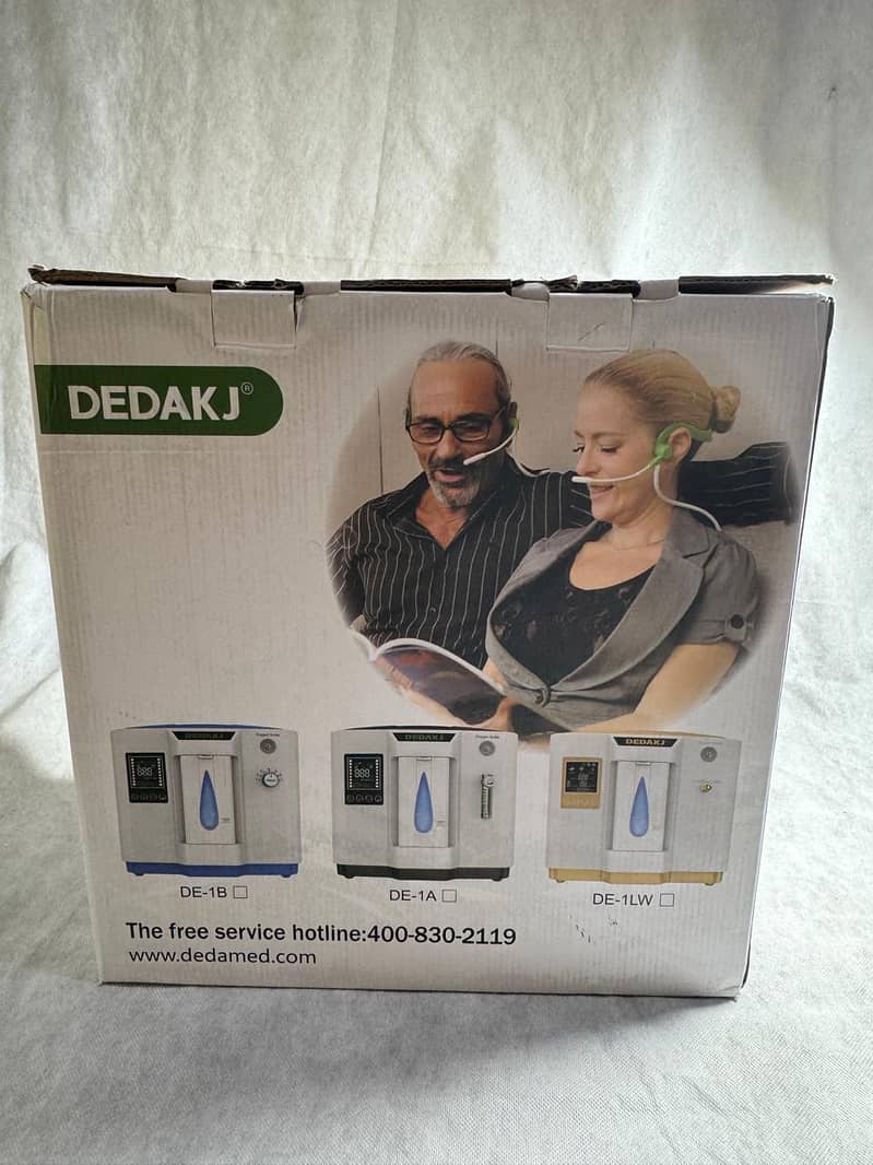 DEDAKJ Portable Oxygen Concentrator for Home Concentration 7