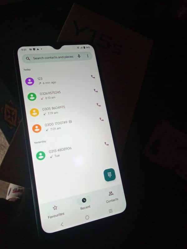 vivo y15s full box 3