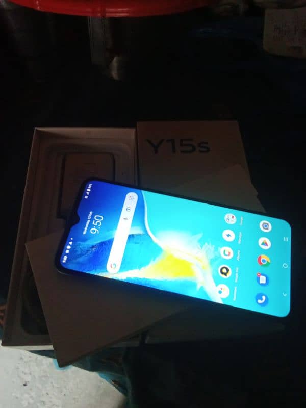 vivo y15s full box 6