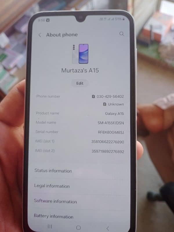 samsung A15 8gb 256Gb Condition ap k samny ha 7