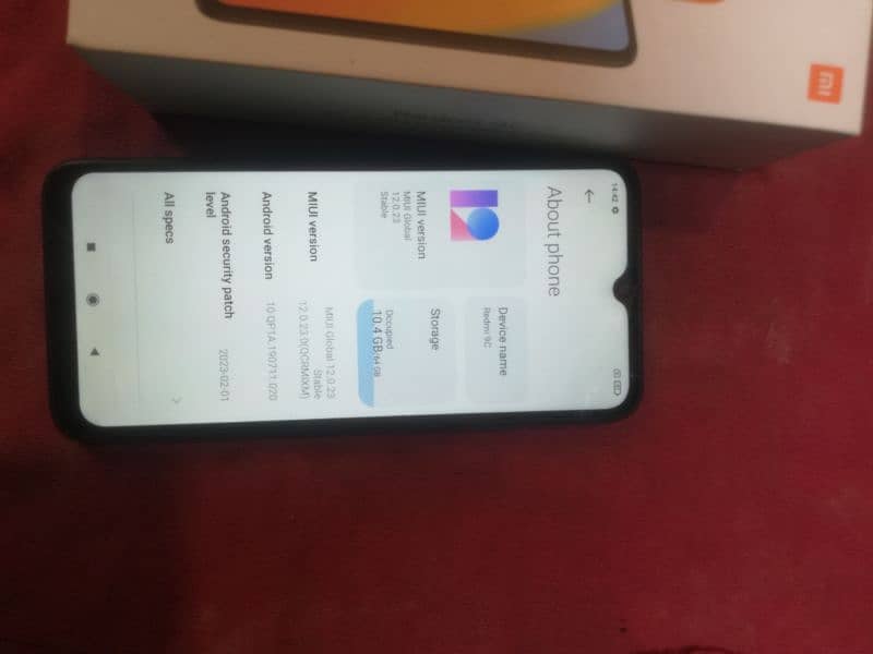 redmi 9c with box 3 64 no any fault only call and WhatsApp 5