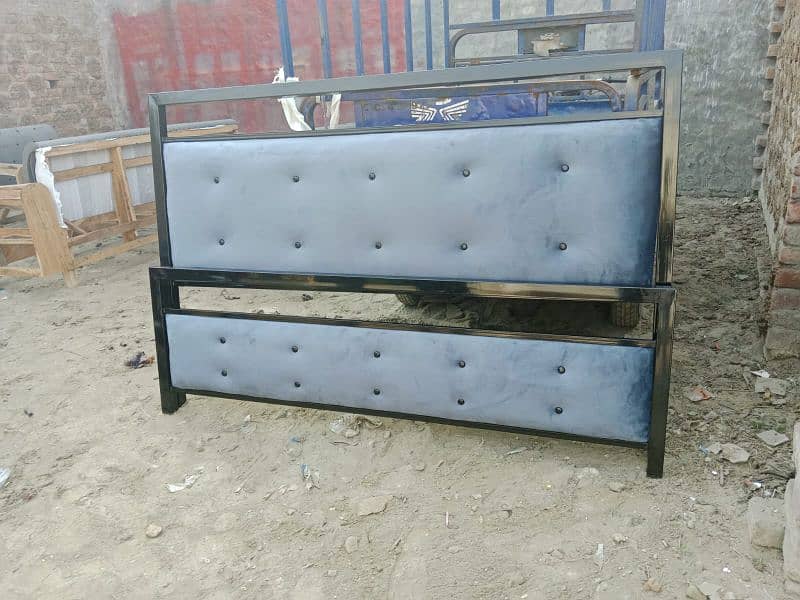 Iron double bed 14