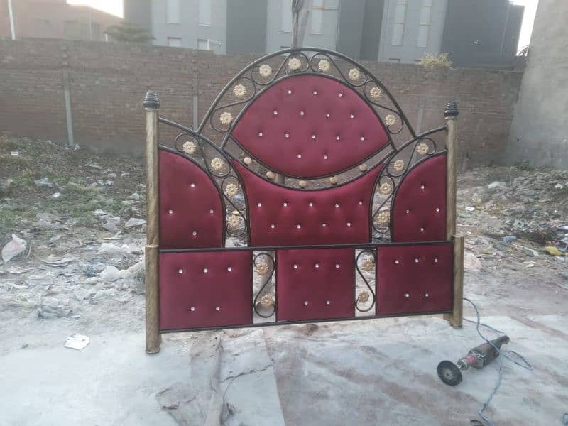 Iron double bed 16