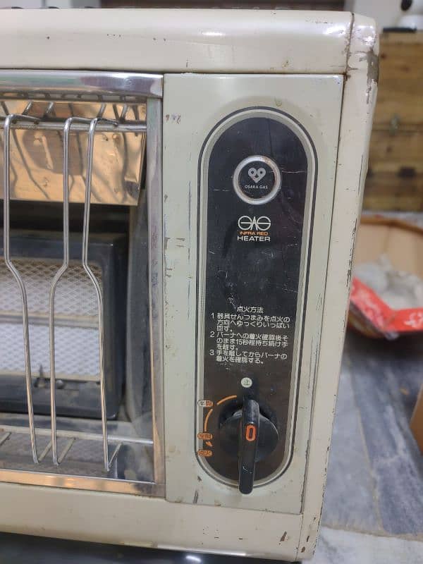 Osaka Gas Japanese gas heater 1