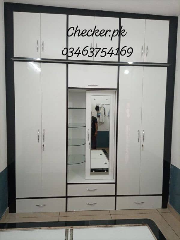 almari, cabinet style wardrobe, sliding cupboard, kitchen cabinet 4