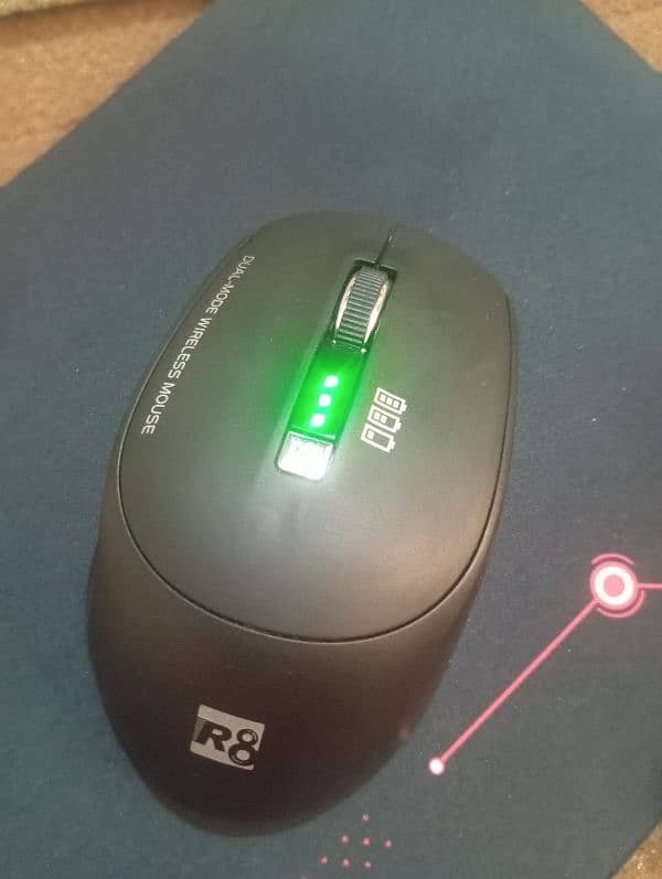 Rechargable Mouse Dual Chennel Bluetooth/wireless 0