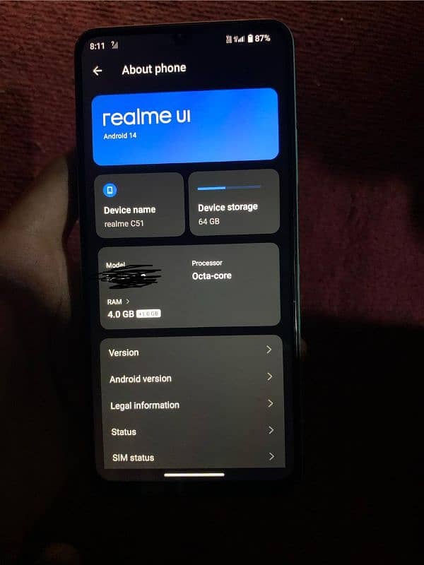 realme c51 7