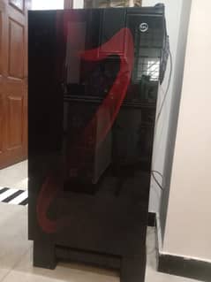 pel glass door fridge