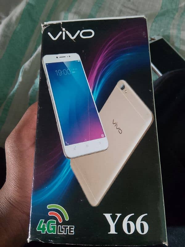 SAFELY DELIVERABLE VIVO Y66 MOBILE FOR SALE WITH BOX AND CHARGER 0