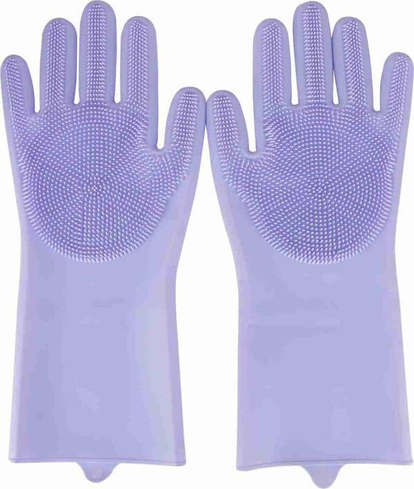 Automatic Silicon Dish Washing Gloves_Effortless Cleaning 3