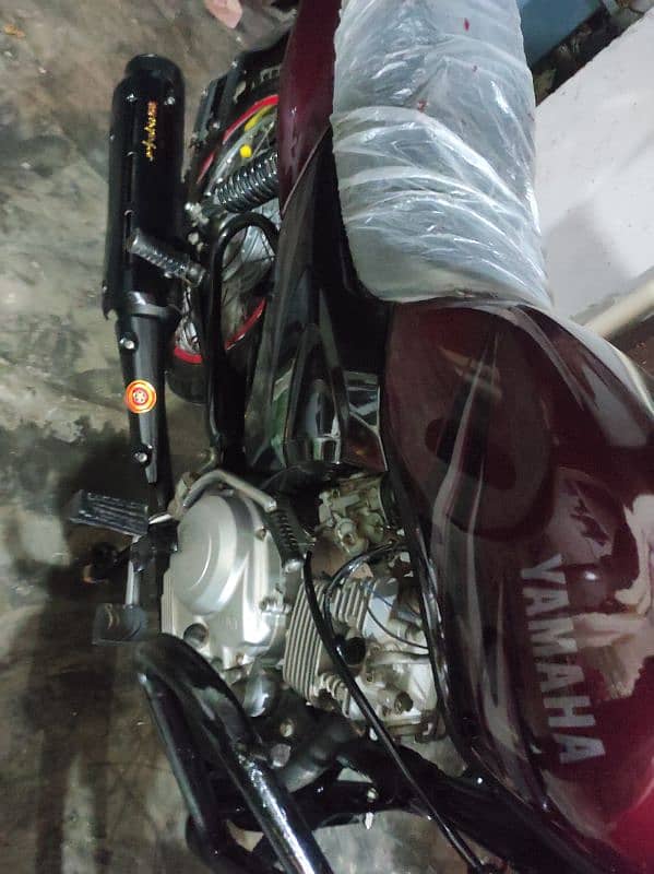 Yamaha 125 ybz for sale: contact 03005544804 6