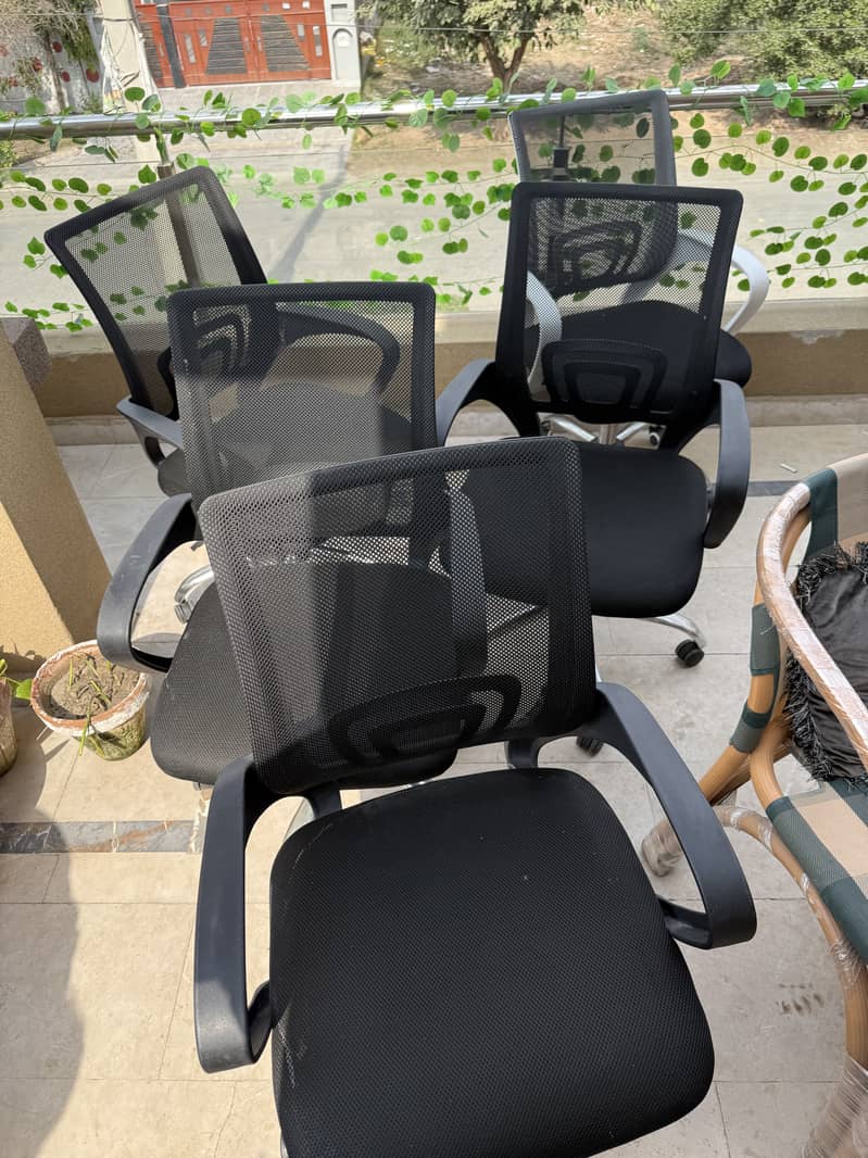 Office Chairs - almost new - hardly used 2