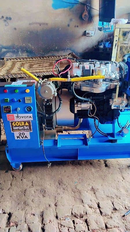 20kva New gas  generators Stamford demo genuine ke sath 3