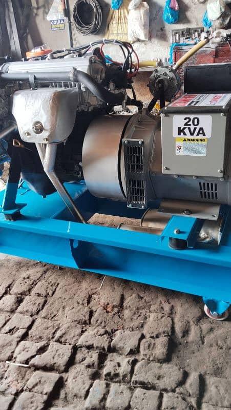 20kva New gas  generators Stamford demo genuine ke sath 10