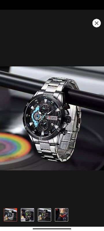 Curren Men's Watch Multifunction Chronographs