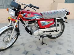 HONDA 125 MODEL 2K24 ISLAMABAD 1ST OWNER 5700KM USED FRESH BIKE