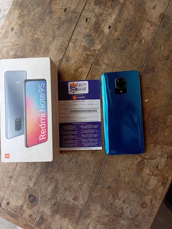 Redmi Note 9S. . with Box. . official approved. . 6GB 128GB 3