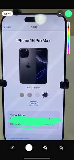 Apple iPhone 16pro Max 256 GB