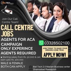 Staff Required | Call Centre Jobs (CSR)