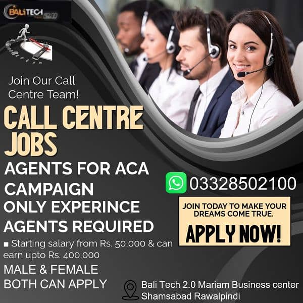 Staff Required | Call Centre Jobs (CSR) 0