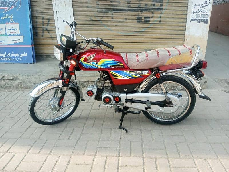 Honda 70 Model 2021 Open vocher 1