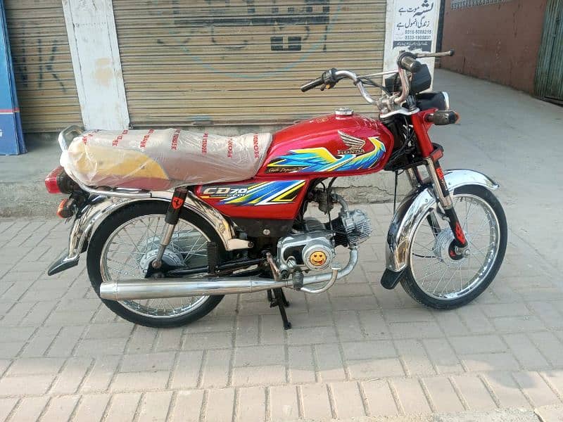 Honda 70 Model 2021 Open vocher 16