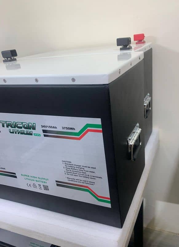 TRICON POWERS Lithium battery 24v-150ah 2