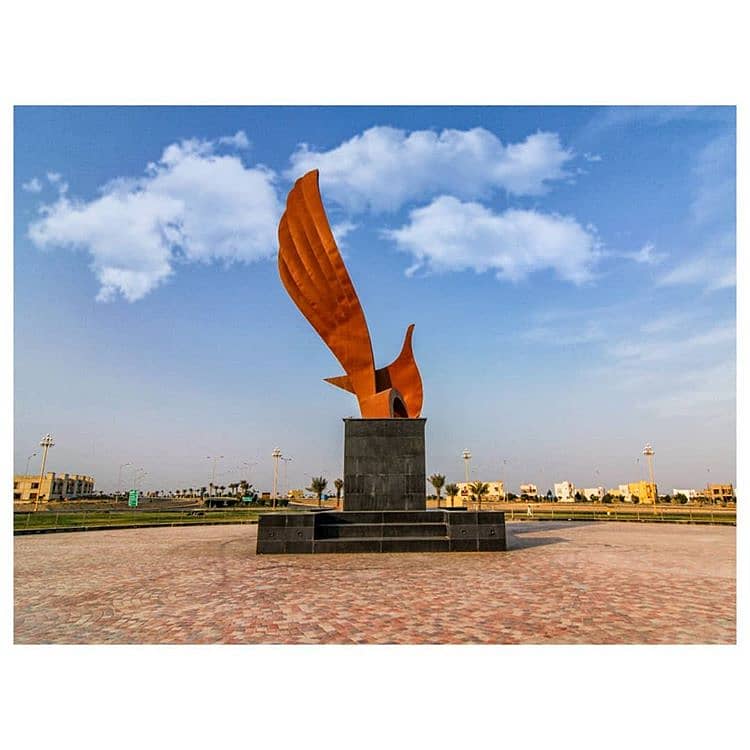 Facing Park, Open Form, 10 Marla Residential Plot For Sale in G-5 Block, Bahria Orchard Lahore. 2