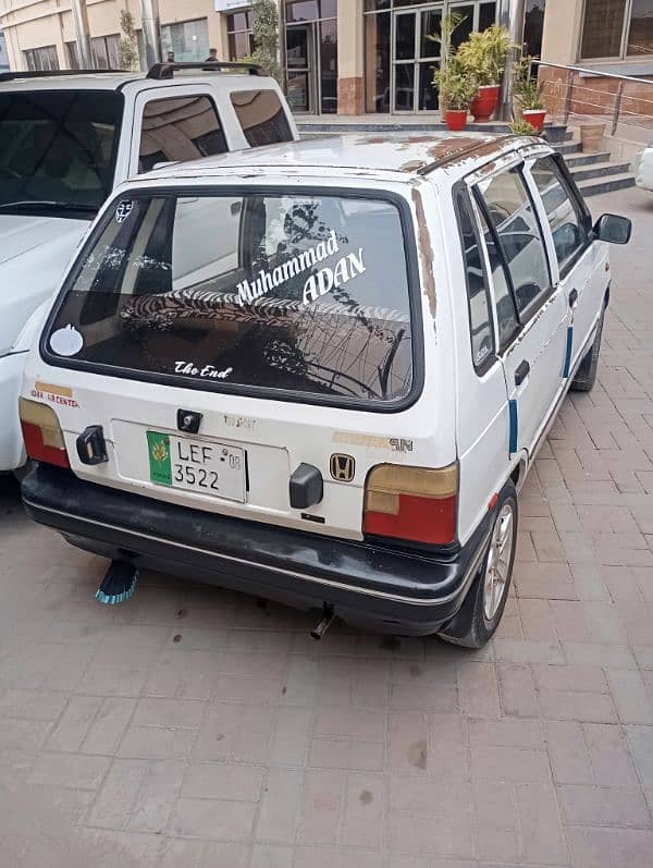 Suzuki Mehran VX 2008 Lahore no life time all clear allow rim G9 marka 0