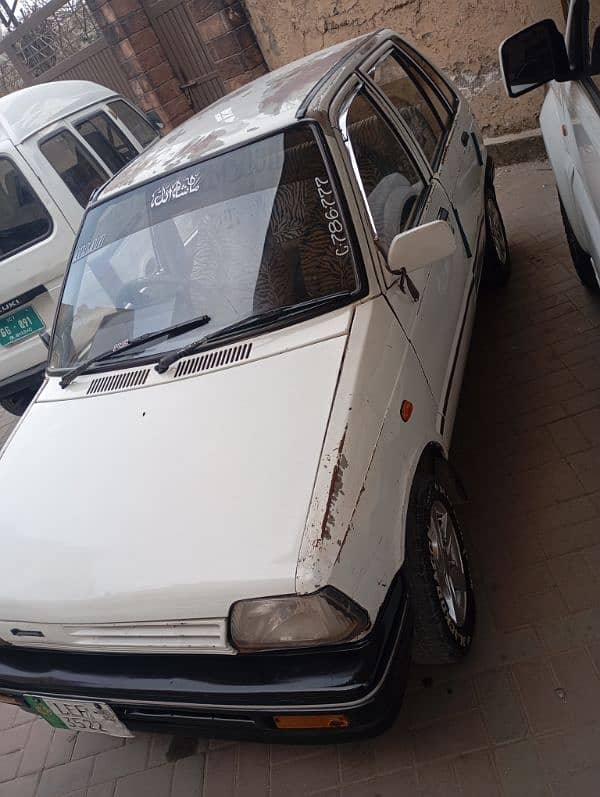 Suzuki Mehran VX 2008 Lahore no life time all clear allow rim G9 marka 1