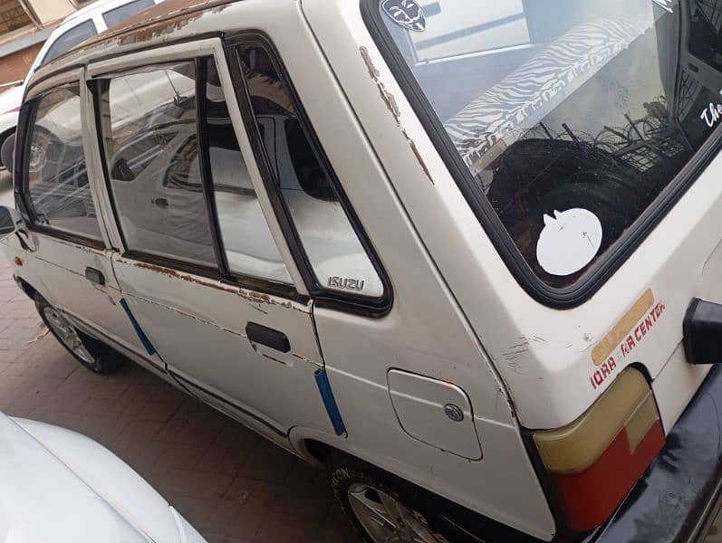 Suzuki Mehran VX 2008 Lahore no life time all clear allow rim G9 marka 4