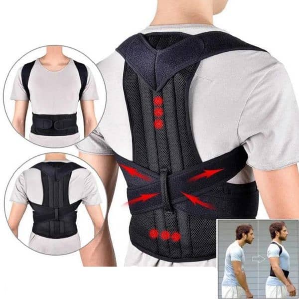 Adjustable Spine Aligner, Back Posture Support, PH: 03290570110 3