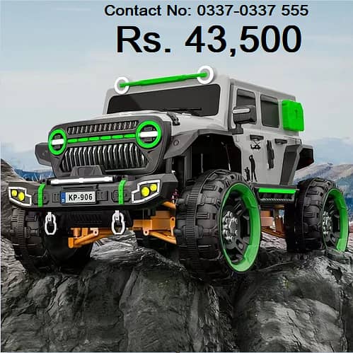 Electric jeep| 0337 0337 555 car | jeep | bike | Toy cars 1