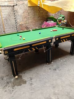 snooker table 4x8 size ha all new