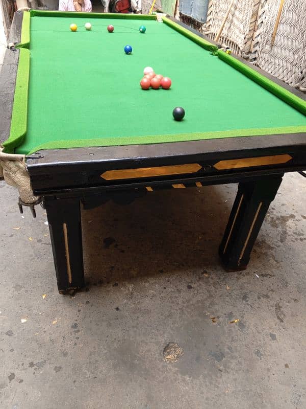 snooker table 4x8 size ha all new 2