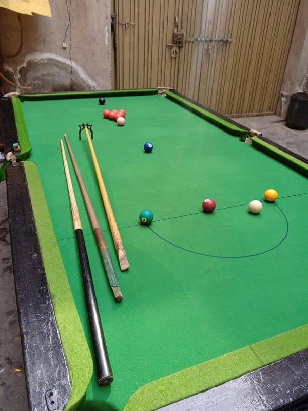 snooker table 4x8 size ha all new 4