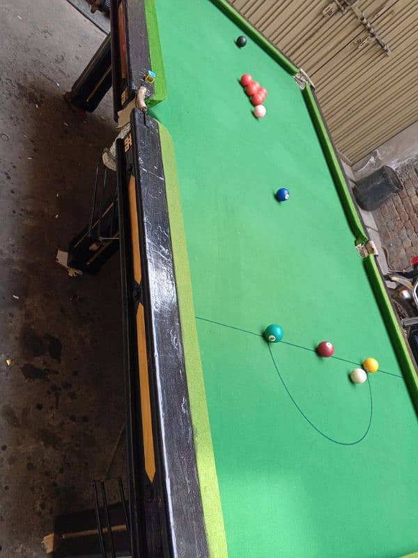 snooker table 4x8 size ha all new 5