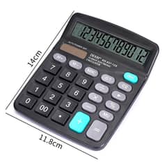 12-Digit Large LCD Display Calculator Standard Function Calculator wit