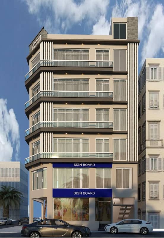 1 Bed Apartment on Installments Grey Structure Ready, Possession on 50 percent Payment in 3 Months 1