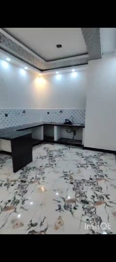 North Nazimabad Block J Portion For Sale 2nd Floor 3 Bed DD 3 Attached Washrooms Brand New