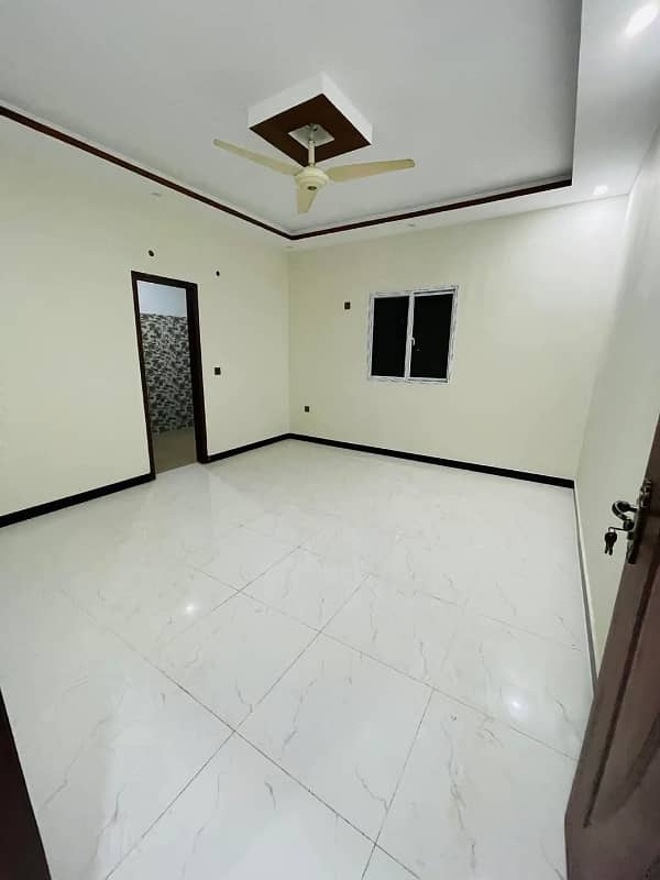 North Nazimabad Block D 1st Floor Portion For Rent 3 Attached Washrooms Brand New 5