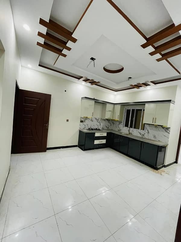 North Nazimabad Block D 1st Floor Portion For Rent 3 Attached Washrooms Brand New 7