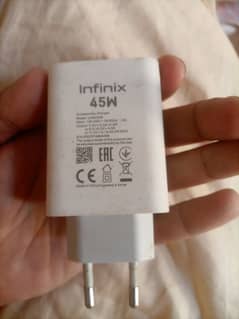 infinix 45 watt original charger